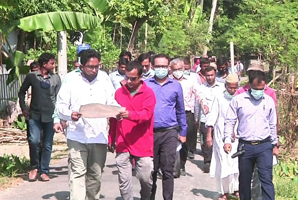 নদী দখল পুনরুদ্ধারে কমিশনের পরিদর্শন