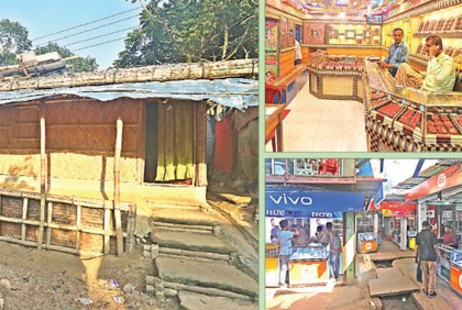 রোহিঙ্গা সন্ত্রাসীদের বিলাসী জীবন