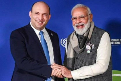 'ইসরায়েলে সবচেয়ে জনপ্রিয় ব্যক্তি মোদি'