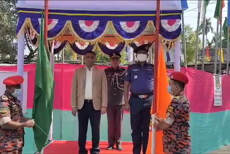 পটুয়াখালীতে ফায়ার সার্ভিস ও সিভিল ডিফেন্স সপ্তাহ উদ্বোধন