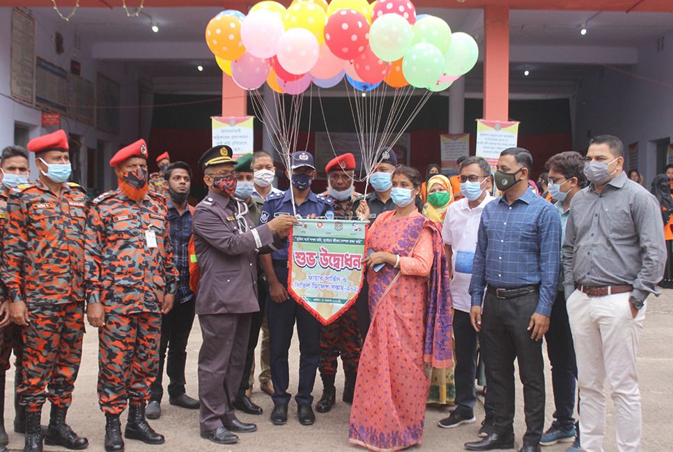 রাঙামাটিতে ফায়ার সার্ভিস-সিভিল ডিফেন্স সপ্তাহ শুরু