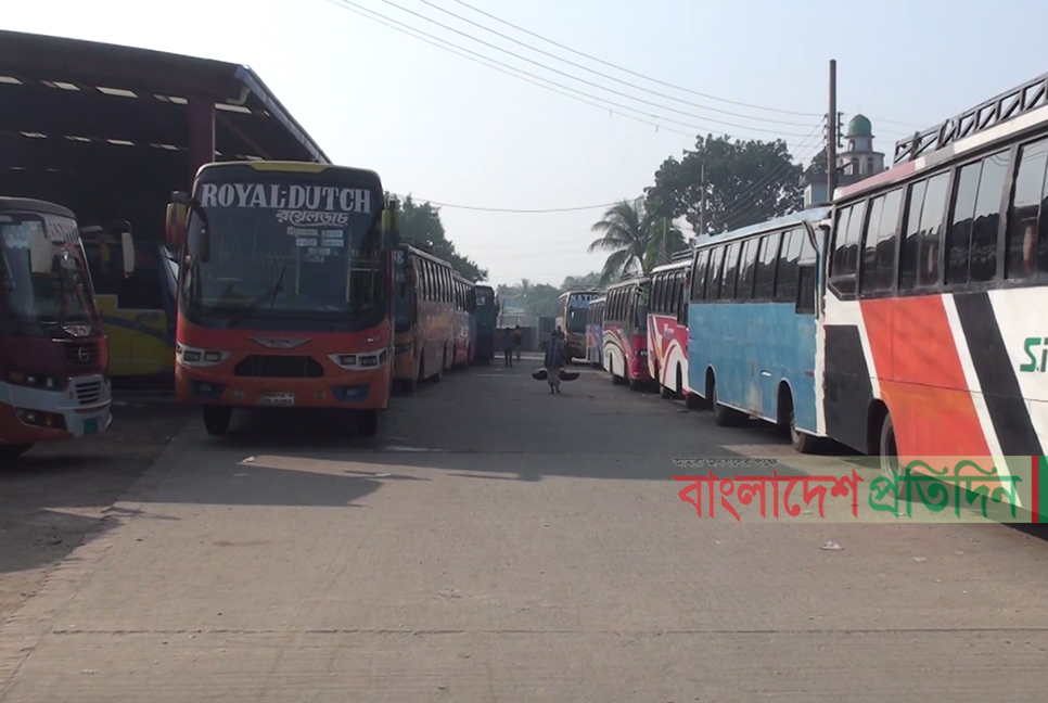 পরিবহন ধর্মঘটে অচল সিরাজগঞ্জ