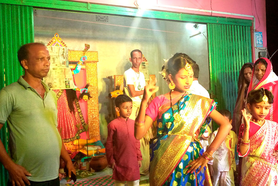 কলাপাড়ায় কালীপূজা অনুষ্ঠিত