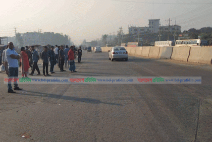 পরিবহন ধর্মঘটে ফাঁকা ঢাকা-টাঙ্গাইল মহাসড়ক