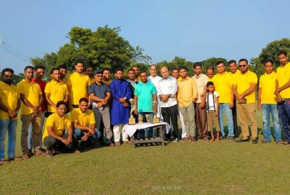 ভালুকায় ফুটবল টুর্নামেন্টের ফাইনাল খেলা অনুষ্ঠিত