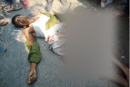 দিনাজপুরে ট্রাক চাপায় সাইকেল আরোহী নিহত