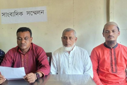সুষ্ঠু ভোটের দাবিতে বিদ্রোহী প্রার্থীর সংবাদ সম্মেলন