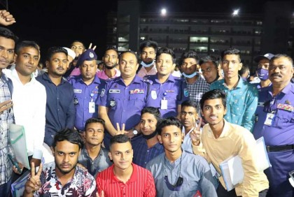 গাজীপুরে ৭১ জন পুলিশ কন্সটেবল পদে নিয়োগ পেলেন