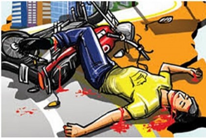 ট্রাকের ধাক্কায় প্রাণ গেল মোটরসাইকেল আরোহীর