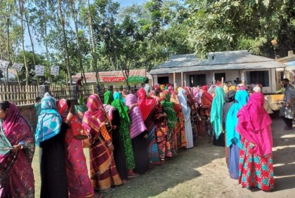 লালমনিরহাটে ৮টি ইউনিয়নে চলছে ভোটগ্রহণ 