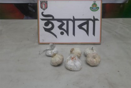 
রসুনের ভেতরে ইয়াবা!