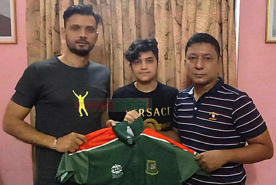 সৌরভ ইমামের ইচ্ছে পূরণ অনুষ্ঠানে মাশরাফি