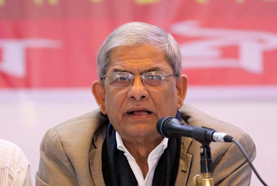 জনগণকে রাজপথে নামানোর কৌশল বলে দিলেন ফখরুল

