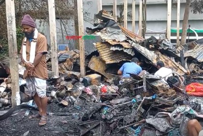শরীয়তপুরে ভয়াবহ অগ্নিকাণ্ড