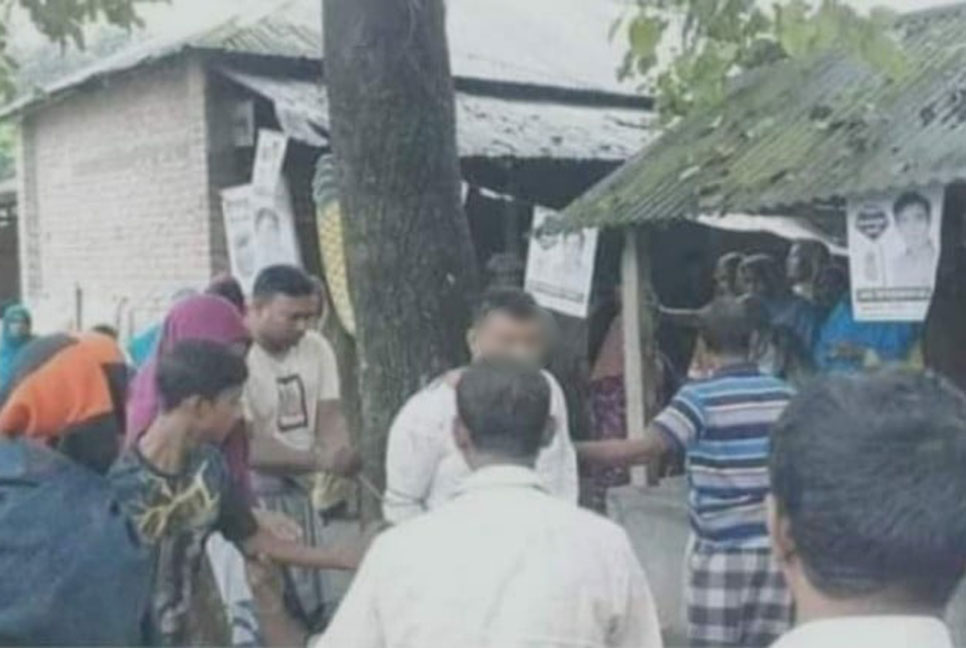 পরাজিত কাউন্সিলর প্রার্থীকে গাছে বেঁধে নির্যাতনের অভিযোগ