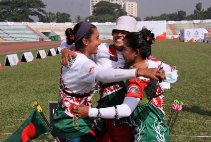 এশিয়ান আর্চারিতে ইতিহাস গড়লো বাংলাদেশের তীরন্দাজরা