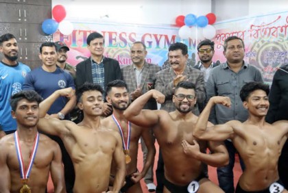 ঠাকুরগাঁওয়ে প্রথমবার 'বডি বিল্ডিং' প্রতিযোগীতা অনুষ্ঠিত