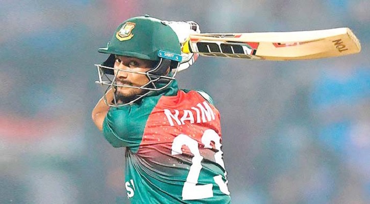 ২ রান করে ফিরলেন নাইমও