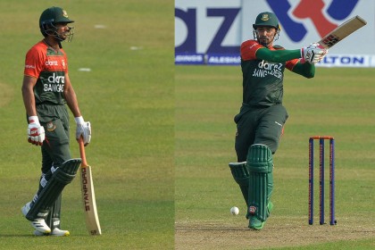 টানা উইকেট হারিয়ে চাপে টাইগাররা