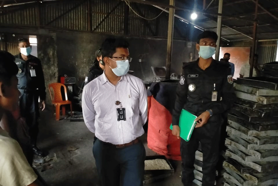 ভেজাল বিরোধী অভিযানে আড়াই লাখ টাকা জরিমানা