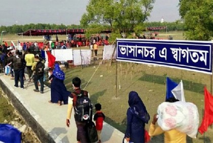বছরে ১ লাখ রোহিঙ্গাকে ভাসানচরে স্থানান্তরের আশা মন্ত্রীর

