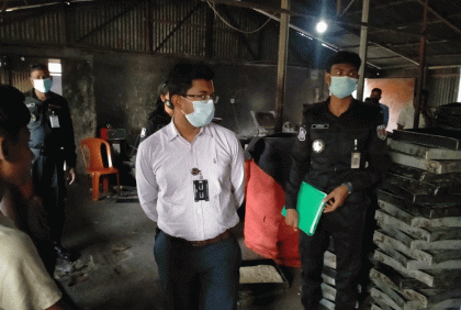 ভেজাল বিরোধী অভিযানে আড়াই লাখ টাকা জরিমানা