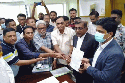 খালেদা জিয়ার সুচিকিৎসার জন্য সাতক্ষীরায় জেলা বিএনপির স্মারকলিপি প্রদান