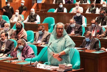 সমগ্র বিশ্বে বাংলাদেশ আজ ‘উন্নয়নের বিস্ময়’ : সংসদে প্রধানমন্ত্রী

