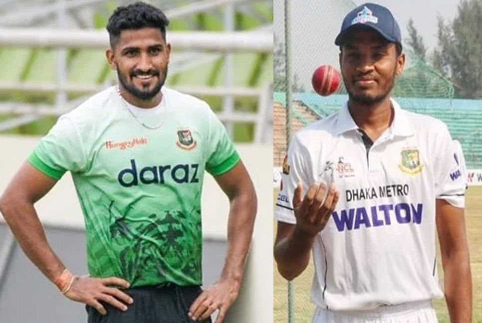 ম্যাচ শুরুর আগের দিন বাংলাদেশ টেস্ট দলে খালেদ-শহিদুল

