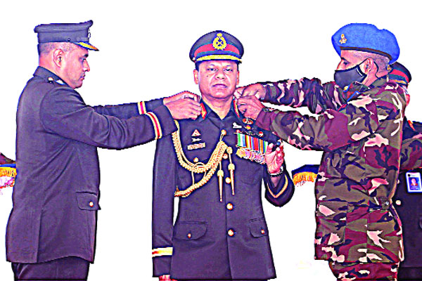 কোর অব ইঞ্জিনিয়ার্সের কর্নেল কমান্ড্যান্ট হিসেবে অভিষিক্ত হলেন সেনাপ্রধান