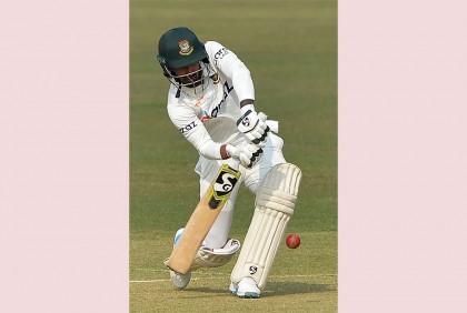 চাপ সামলে টেস্টে প্রথম সেঞ্চুরি করলেন লিটন দাস