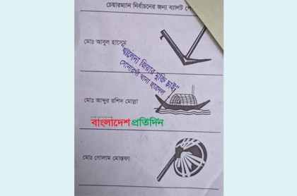 খালেদা জিয়ার মুক্তির দাবিতে ব্যালটে সিল!