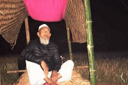 মৌলভীবাজারে ফসল রক্ষায় কৃষকের রাত জেগে পাহারা 
