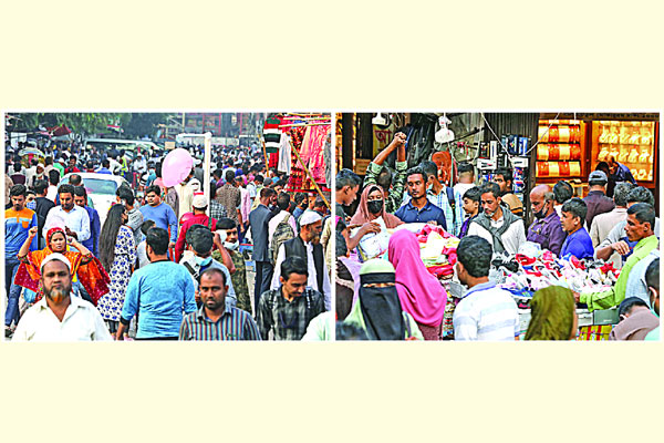 করোনার স্বাস্থ্যবিধি কেউ মানছে না