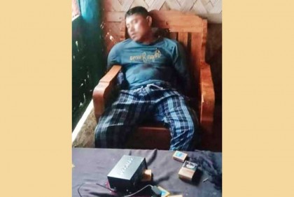 ঘরে ঢুকে জেএসএসের এরিয়া কমান্ডারকে গুলি করে হত্যা

