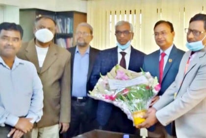ঝালকাঠি সরকারি কলেজে নতুন উপাধ্যক্ষের যোগদান