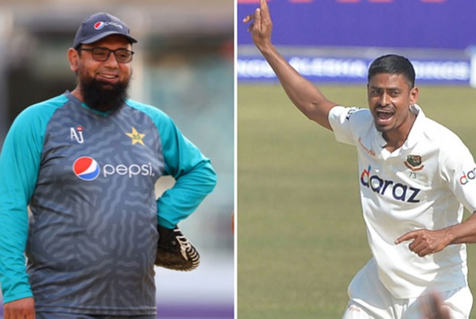 তাইজুলের ঘূর্ণি নিয়ে যা বললেন সাকলায়েন মুশতাক