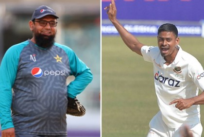 তাইজুলের ঘূর্ণি নিয়ে যা বললেন সাকলায়েন মুশতাক
