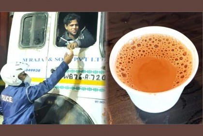 শীতের ভোরে সড়ক দুর্ঘটনা কমাতে পশ্চিমবঙ্গে পুলিশের অভিনব উদ্যোগ
