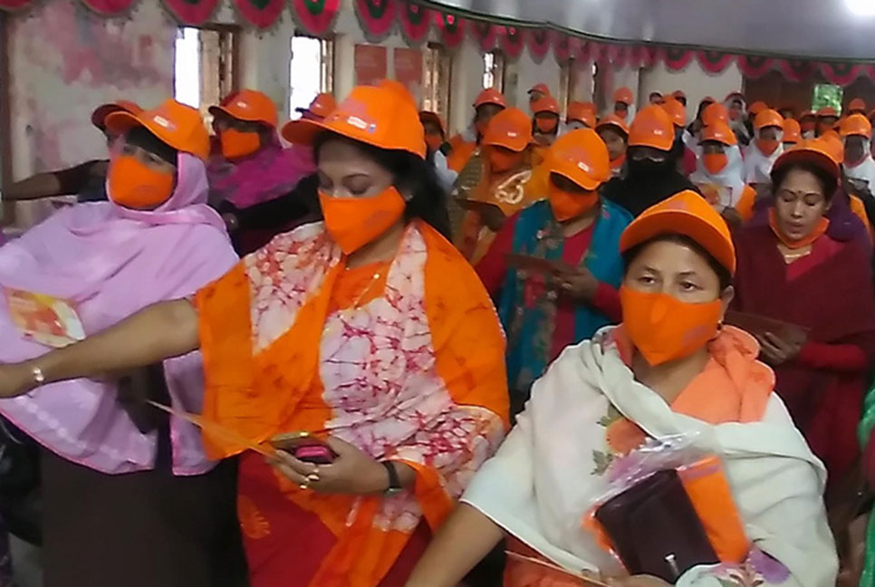 মধুখালীতে নারী নির্যাতন প্রতিরোধে র্যালি