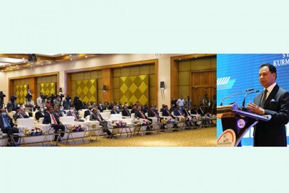 বঙ্গবন্ধু শেখ মুজিব ঢাকা ম্যারাথন-২০২২ এর লোগো উন্মোচন