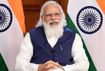 শেখ হাসিনার সঙ্গে কাজ করে যেতে চাই : মোদি

