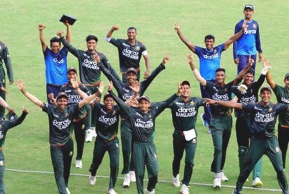 ভারতকে হারিয়ে শিরোপা জিতল টাইগার যুবারা
