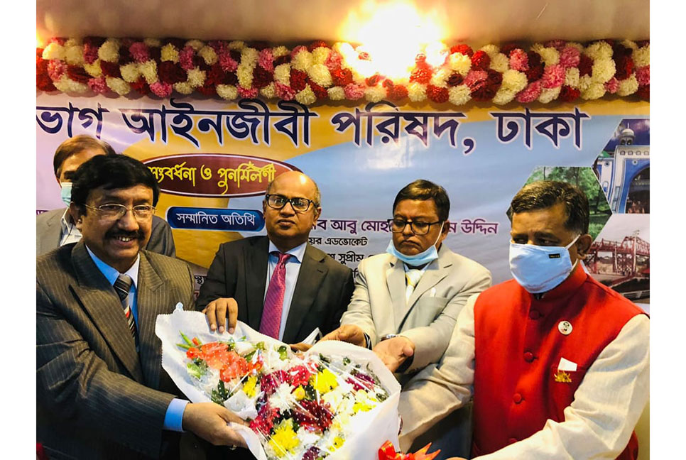 ঢাকাস্থ সিলেট বিভাগ আইনজীবী পরিষদে
মোশতাক সভাপতি, আমিন সম্পাদক