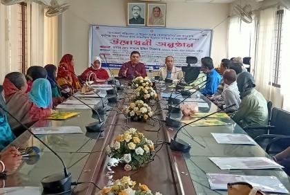 মৃৎশিল্প সমবায়ীদের প্রশিক্ষণের উদ্বোধনী অনুষ্ঠান