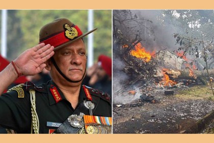 যেভাবে ভেঙে পড়ল বিপিন রাওয়াতকে বহনকারী হেলিকপ্টার


