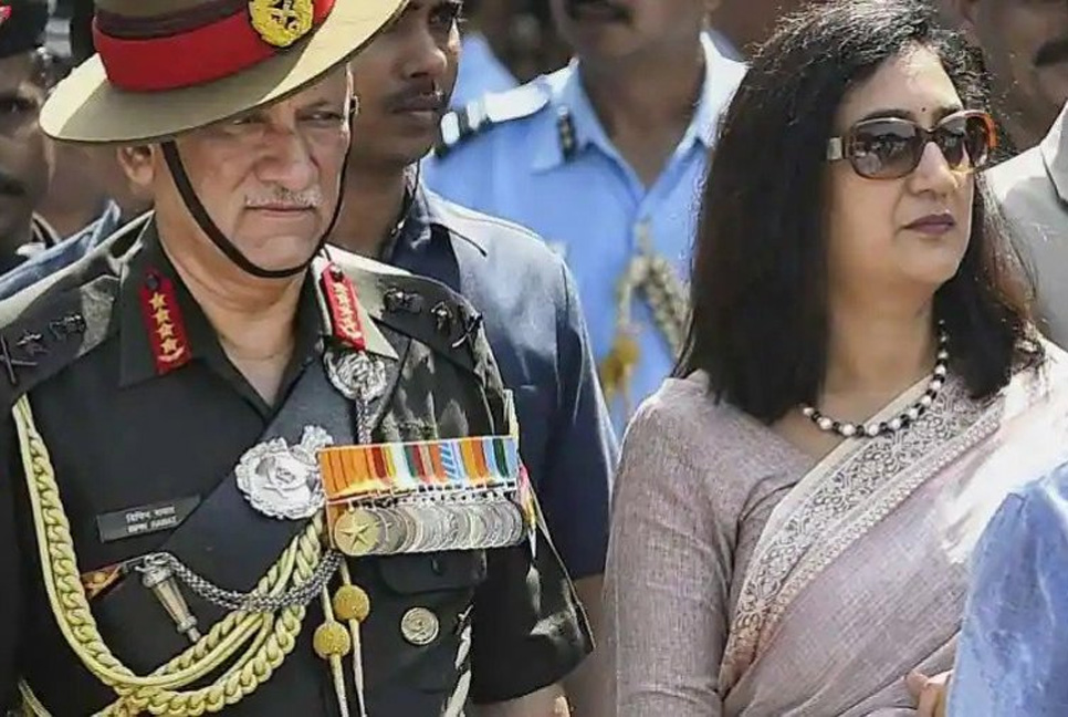 শুক্রবার দিল্লিতে জেনারেল রাওয়াত ও স্ত্রীর শেষকৃত্য

