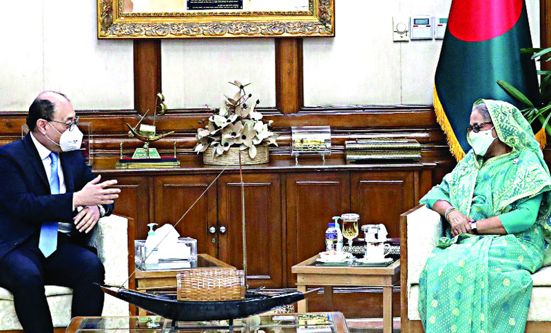 প্রধানমন্ত্রীর সঙ্গে সাক্ষাৎ শ্রিংলার ঢাকা ত্যাগ