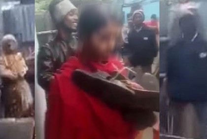 প্রবাসীর স্ত্রীর গলায় জুতার মালা-নির্যাতন, ইউপি সদস্য বললেন ‘কম শাস্তি’

