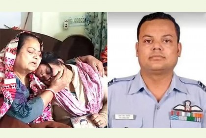 শেষ ফোনে মাকে যা বলেছিলেন বিধ্বস্ত হেলিকপ্টারের পাইলট

